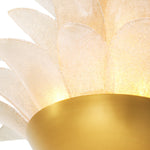 Packaging or detail view for Chandelier Melrose — Brass, Glass & finish highlights (Image 7)