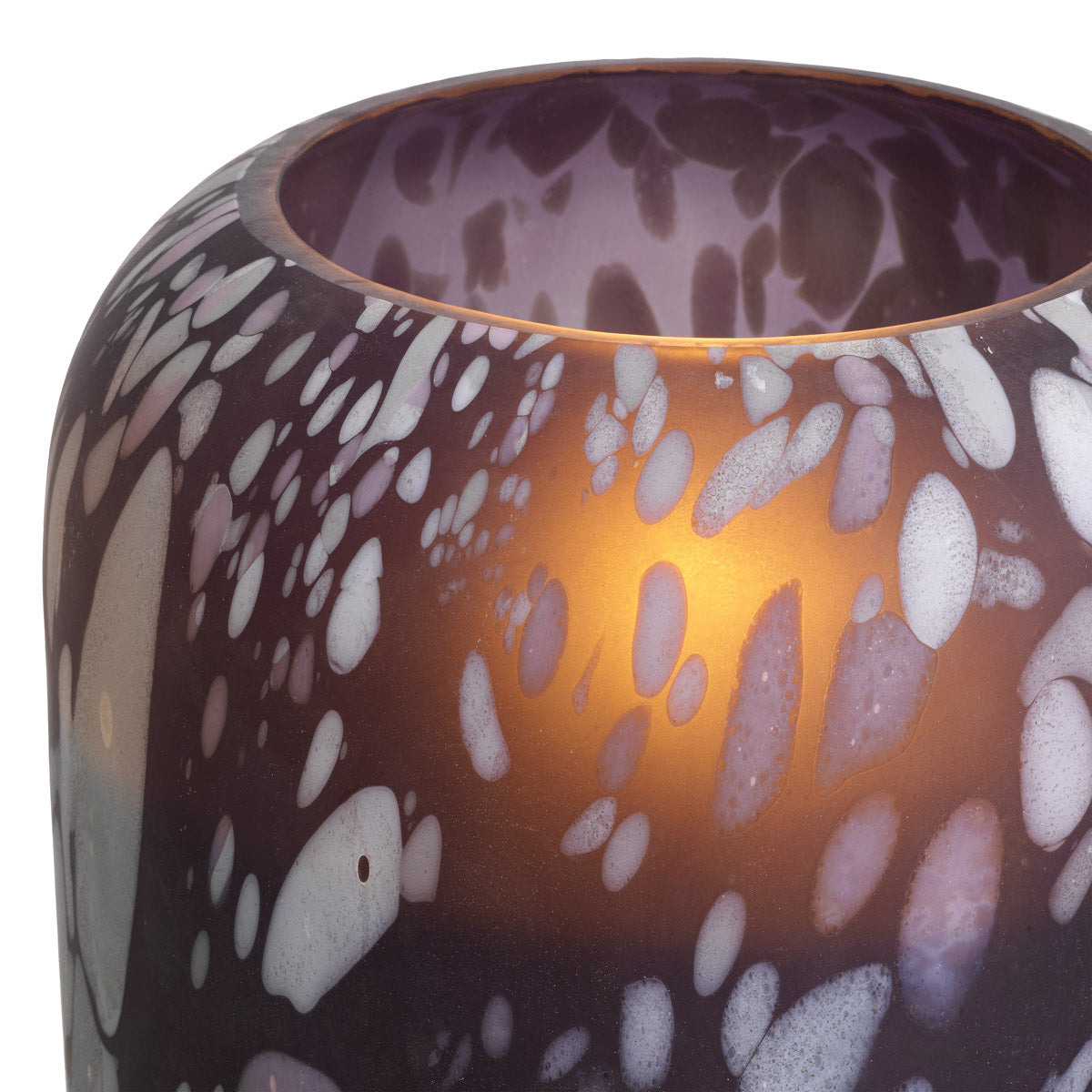 Alternate perspective of Vase Foxdale S — Multi Colour Glass finish (Image 6)