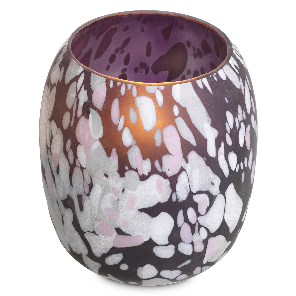 Vase Foxdale L by Eichholtz in a styled setting — Multi Colour Glass (Image 4)