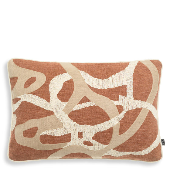 Cushion Saphira rectangular Orange | natural 50% polyester | 40% cotton | 10% linen Accessories 119951