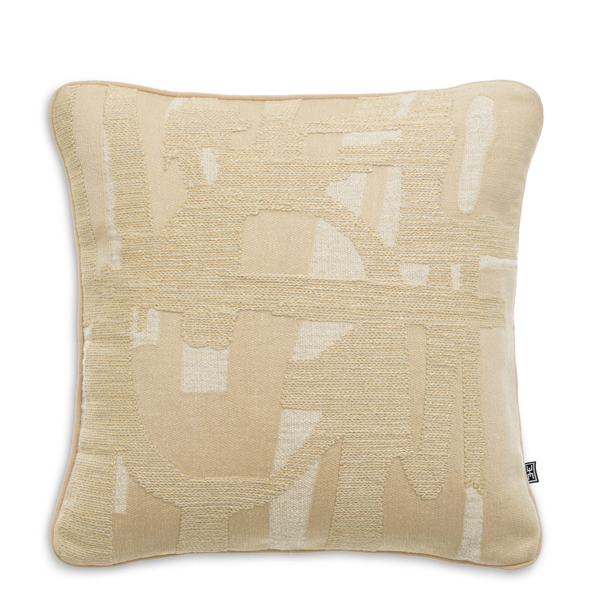 Cushion Saphira II Natural 50% polyester | 40% cotton | 10% linen Accessories 119957 2