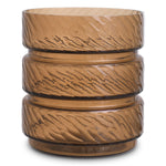 Eichholtz Vase Loxley S — Copper Color, Handmade Glass, Handcut Pattern hero image (Image 1)