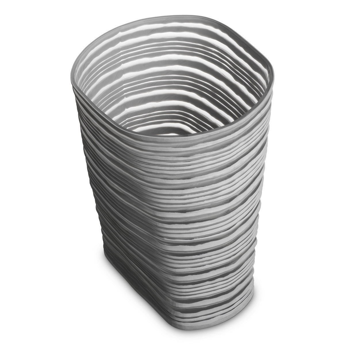 Close-up of Vase Ashby L highlighting Glass and Handmade Glass, Handcut Pattern (Image 2)