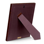 Picture Frame Scaleo set of 2 Croco embossed antique brown leather Accessories 119980 4