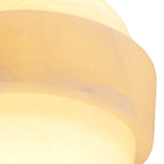 Lifestyle angle of Wall Lamp Icarus with refined Antique Brass, Alabaster tones (Image 8)