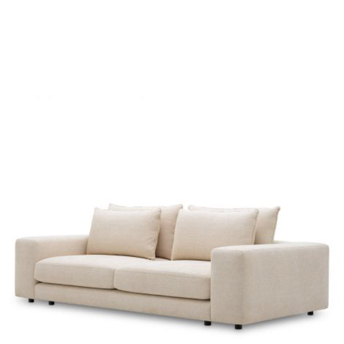 Sofa Lounge Club L Nuoro beige 97% polyester | 3% viscose Chairs & Sofas 120107 12