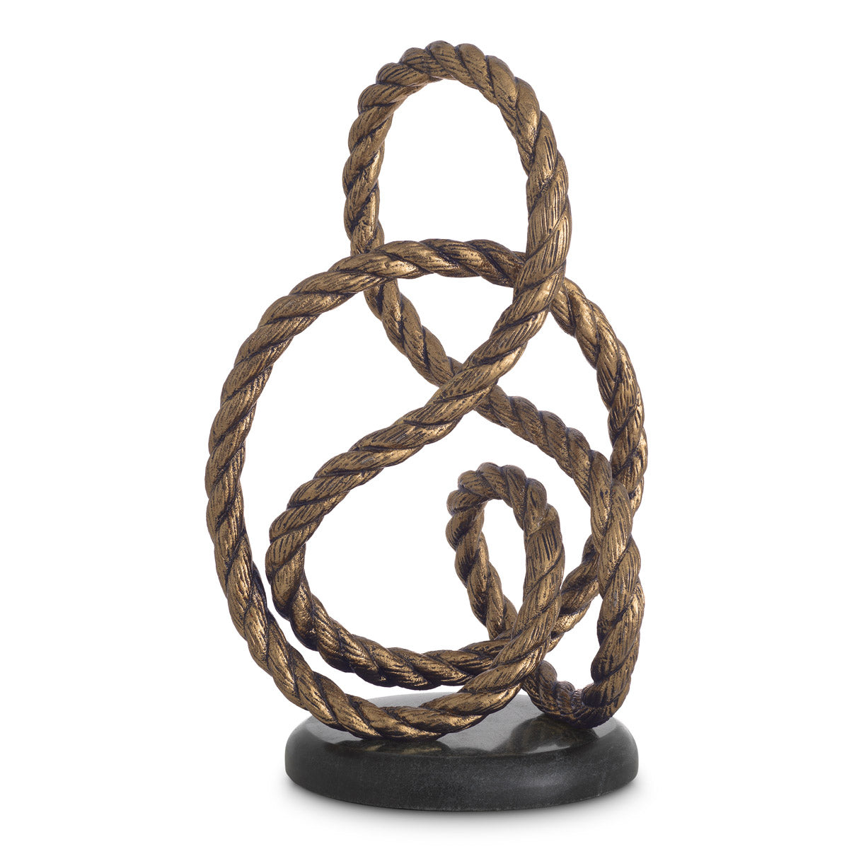 Object Corwyn by Eichholtz in a styled setting — Antique Brass, Handcasted, Granite Base (Image 4)