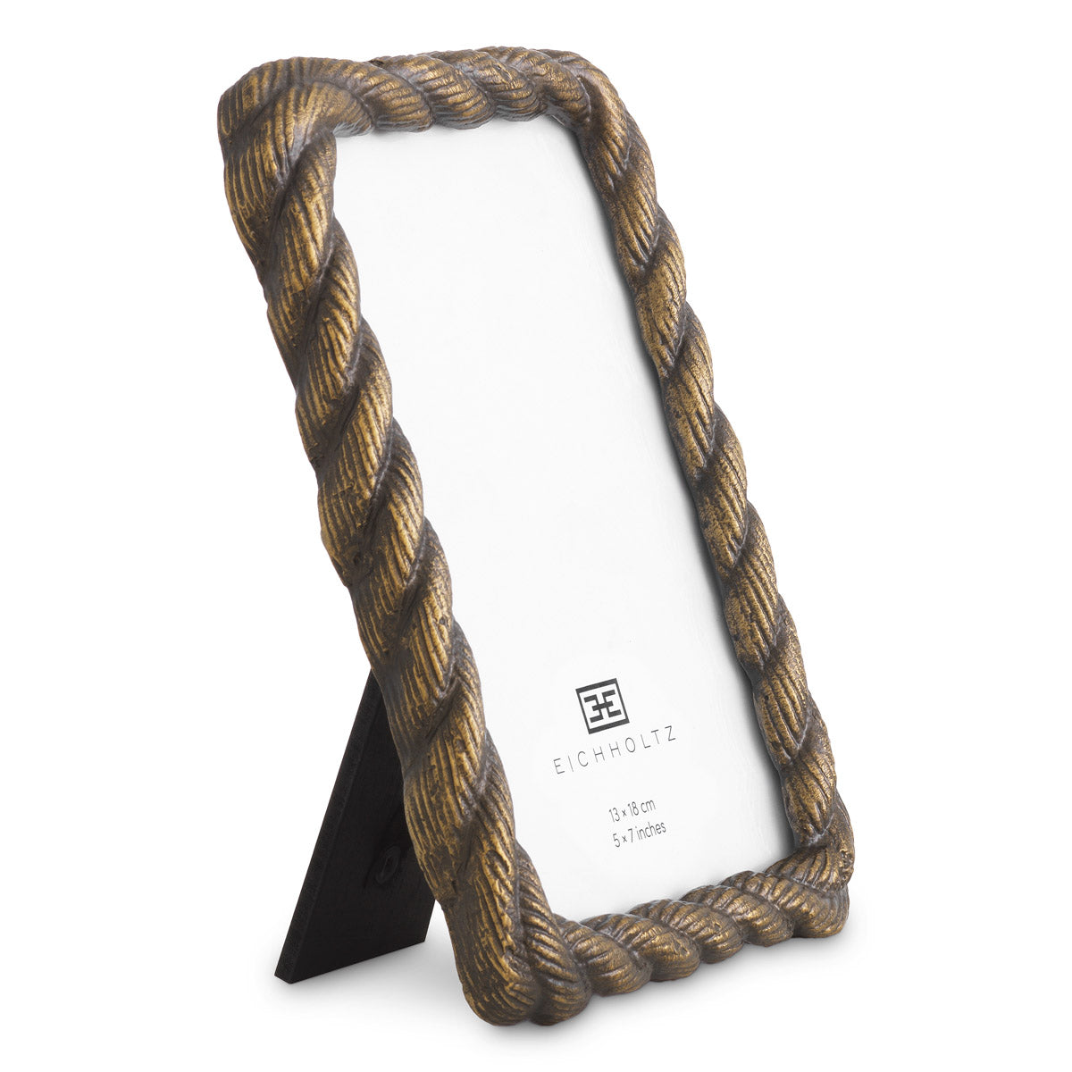 Detail shot of Picture Frame Corwyn set of 2 craftsmanship — Brass accents (Image 5)