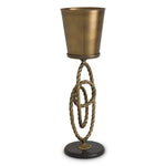 Eichholtz Wine Cooler Corwyn — Antique Brass, Granite Base hero image (Image 1)