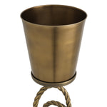 Packaging or detail view for Wine Cooler Corwyn — Brass, Stone & finish highlights (Image 7)