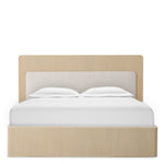 Bed Frame Dimitrios King size Washed oak veneer | solid wood | durini natural, Suitable for a king size box spring or mattress 120186 6