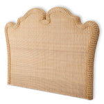 Alternate perspective of Headboard Boudoir — Natural Rattan finish (Image 6)