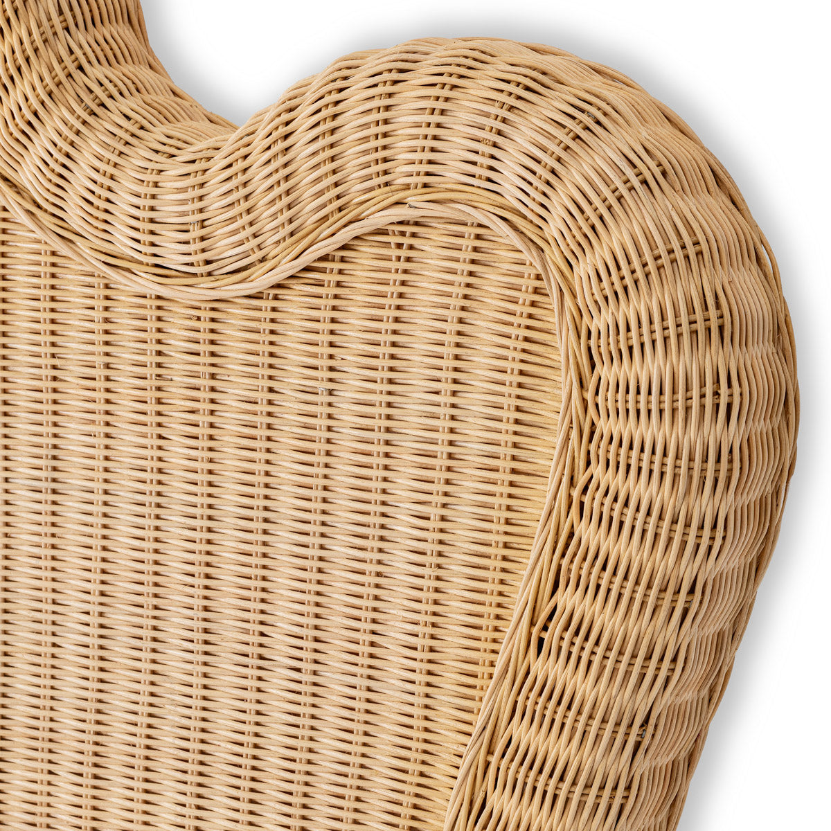 Lifestyle angle of Headboard Boudoir with refined Natural Rattan tones (Image 8)