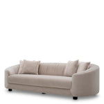 Sofa Jameson Amaro cream | black feet 100% polyester Chairs & Sofas 120270 2