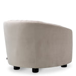 Chair Jameson Amaro cream | black feet 100% polyester Chairs & Sofas 120271 5