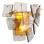 Detail shot of Wall Lamp Biltmore craftsmanship — Brass, Glass accents (Image 5)