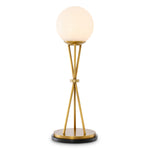 Eichholtz Table Lamp Izzy — Antique Brass, Alabaster hero image (Image 1)