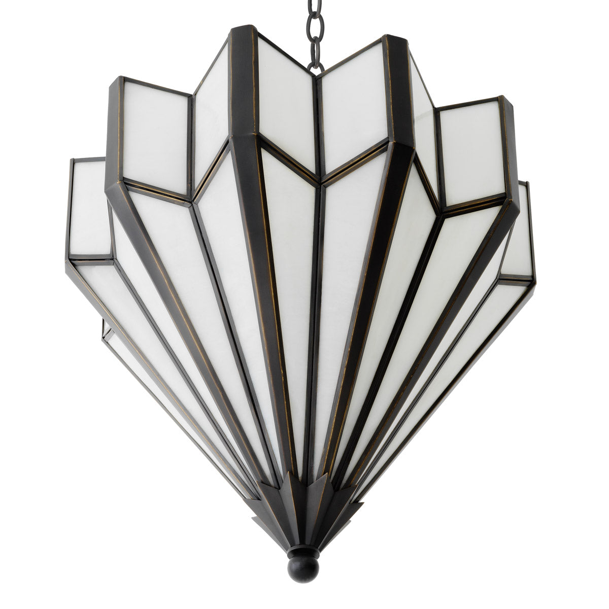 Chandelier Victory by Eichholtz in a styled setting — Bronze Highlight (Image 4)