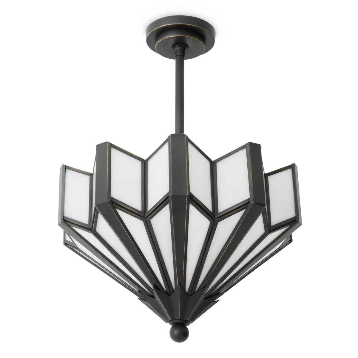 Ceiling Lamp Victory by Eichholtz in a styled setting — Bronze Highlight (Image 4)
