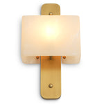 Detail shot of Wall Lamp Melbourne craftsmanship — Brass, Alabaster accents (Image 5)