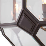 Detail shot of Lantern Olympia L craftsmanship — Bronze accents (Image 5)