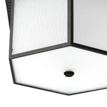 Chandelier Minerva by Eichholtz in a styled setting — Bronze Highlight, Frosted Glass (Image 4)