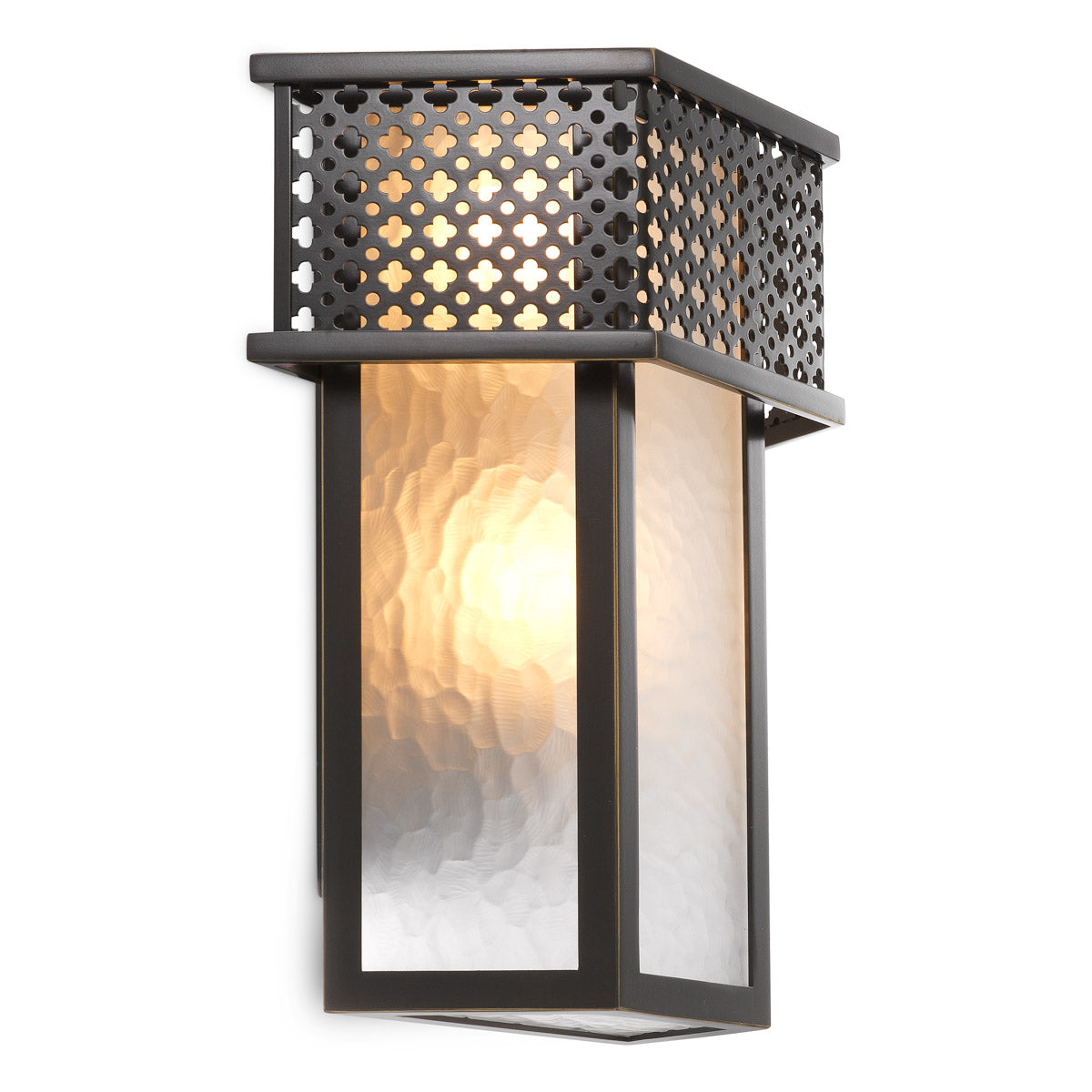 Eichholtz Wall Lamp Minerva — Bronze Highlight, Frosted Glass hero image (Image 1)