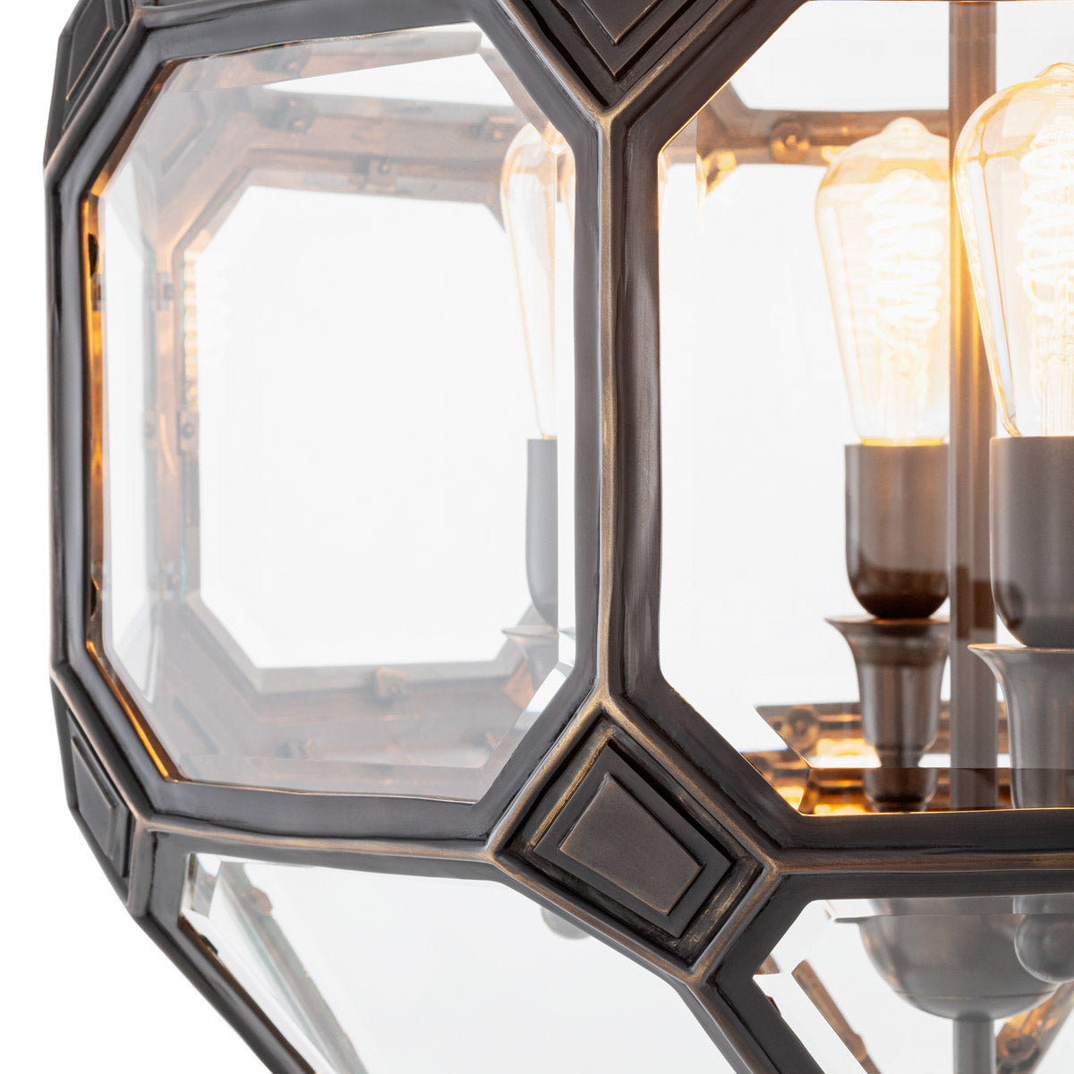 Alternate perspective of Lantern Olympia S — Bronze Highlight finish (Image 6)