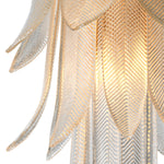 Detail shot of Chandelier Erika S craftsmanship — Brass, Glass accents (Image 5)