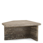 Eichholtz Coffee Table Ciro S — Silver Travertine hero image (Image 1)