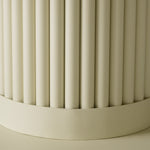 Outdoor Coffee Table Volterra Round Sand finish | cream ceramic top Outdoor 120312 6