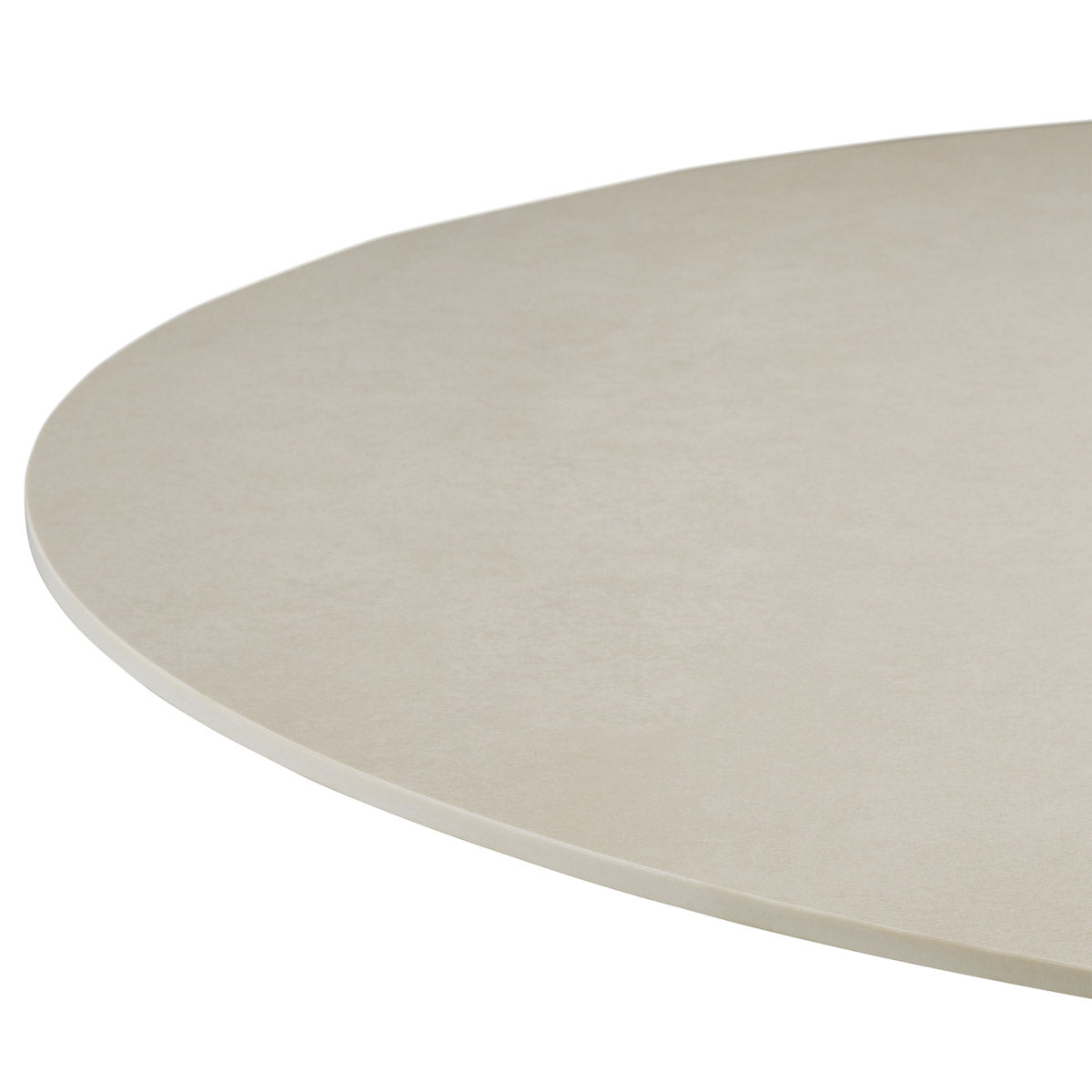 Outdoor Coffee Table Volterra Round Sand finish | cream ceramic top Outdoor 120312 7