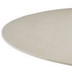 Outdoor Coffee Table Volterra Round Sand finish | cream ceramic top Outdoor 120312 7