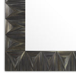 Mirror Belmont by Eichholtz in a styled setting — Straw Marquetry Charcoal (Image 4)
