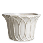 Angled view of Outdoor Planter Iverson set of 2 showing proportions and detailing (Image 3)
