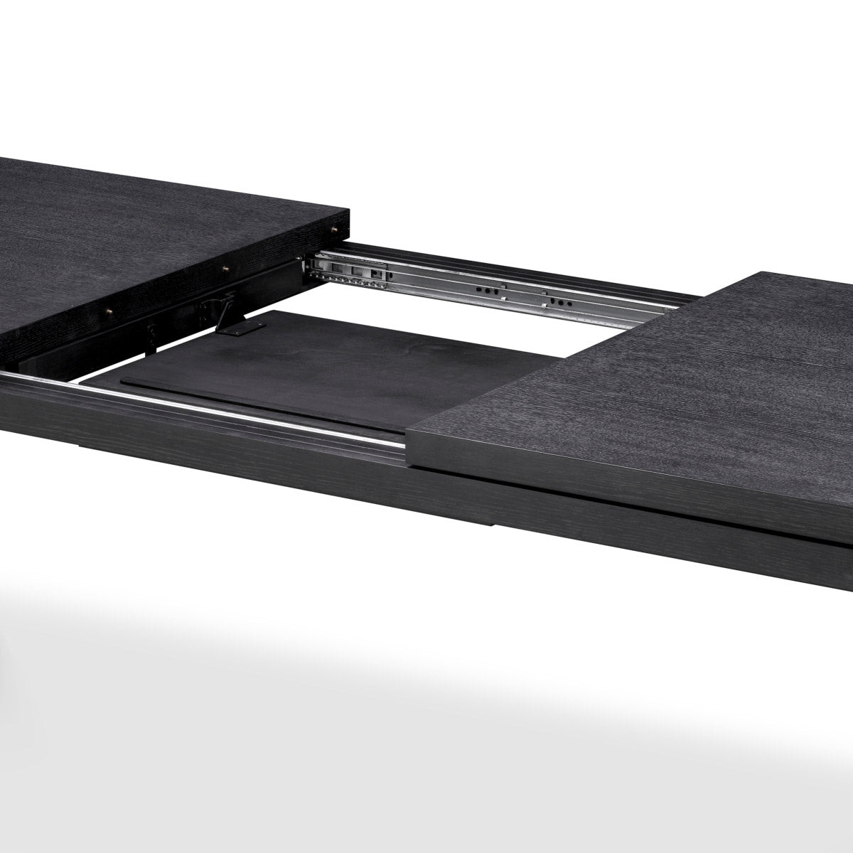 Extendable Dining Table Atelier L Charcoal grey oak veneer Tables 120388 7