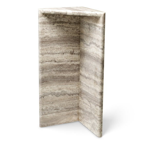 Eichholtz Column Northbridge L — Silver Travertine hero image (Image 1)