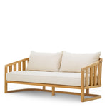 Outdoor Sofa Aruba Natural teak | sunbrella canvas 100% solution-dyed acrylic Outdoor 120407 2
