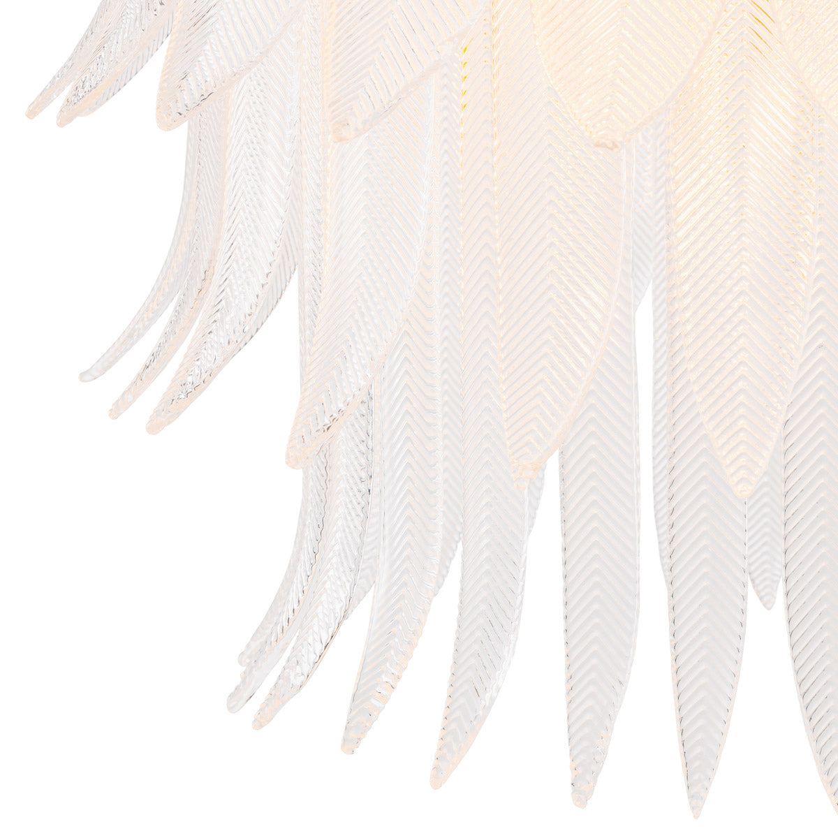 Packaging or detail view for Chandelier Erika L — Brass, Glass & finish highlights (Image 7)