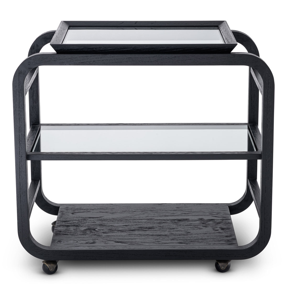 Trolley Mayfair by Eichholtz in a styled setting — Classic Black (Image 4)