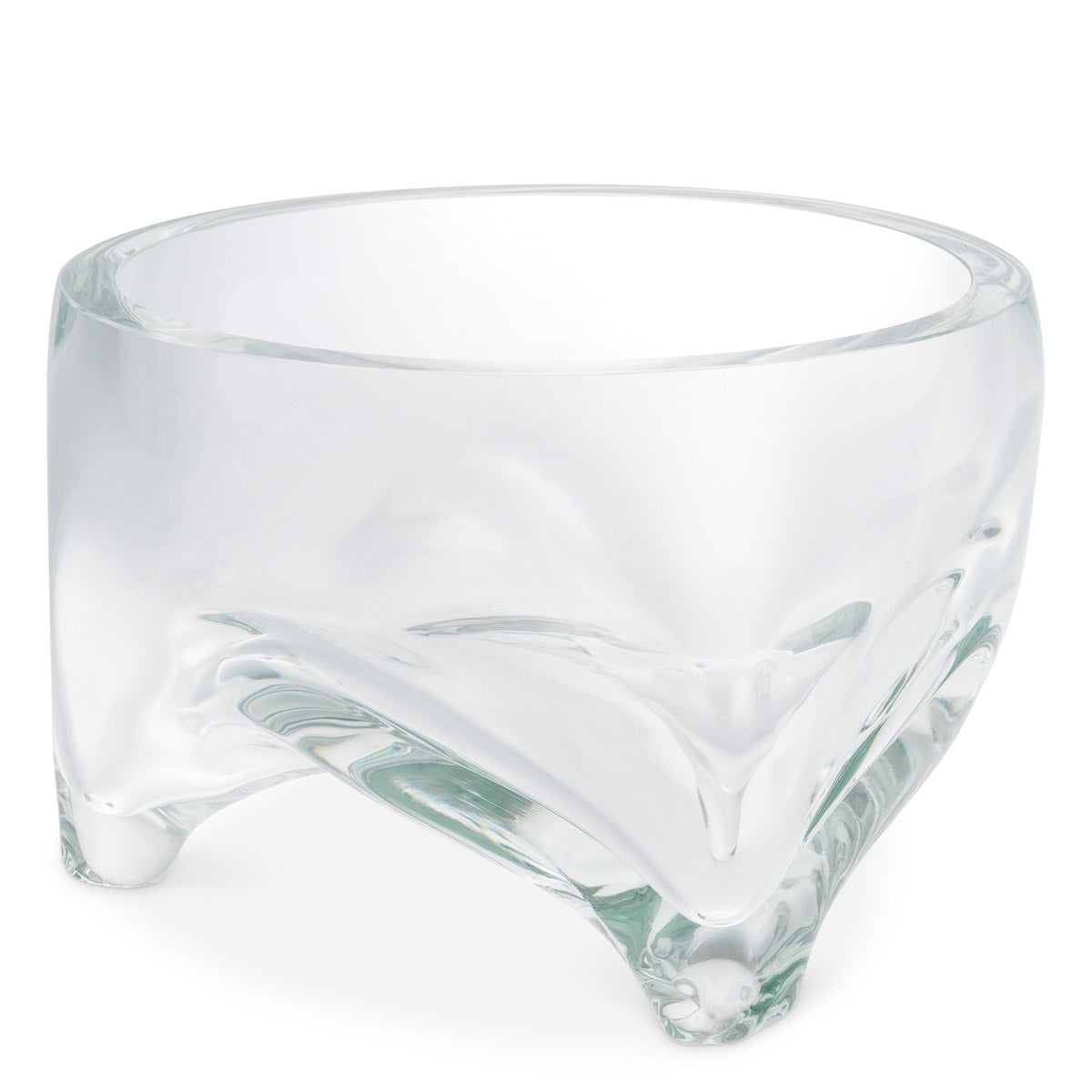 Eichholtz Bowl Veymar — Clear, Hand Blown Glass hero image (Image 1)