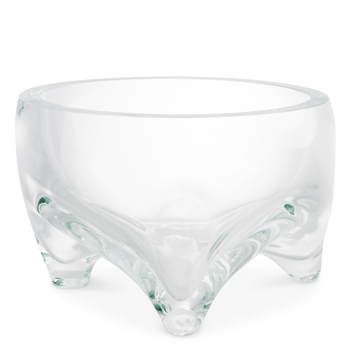 Bowl Veymar by Eichholtz in a styled setting — Clear, Hand Blown Glass (Image 4)