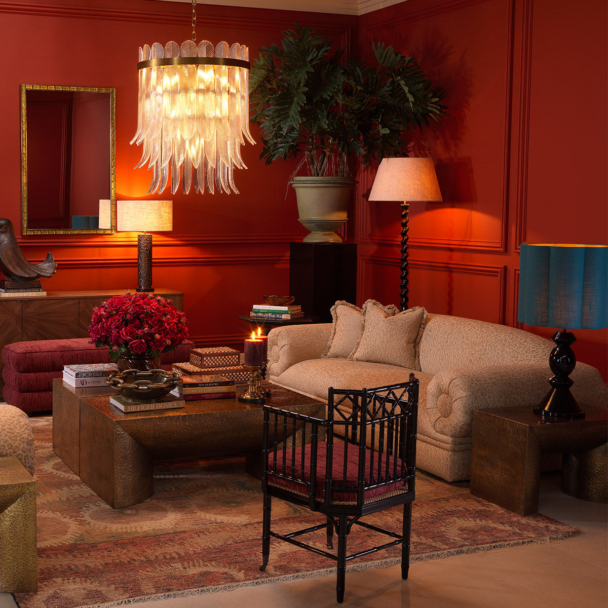 Detail shot of Cushion Serlina square craftsmanship — premium materials accents (Image 5)