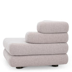 Angled view of Outdoor Modular Sofa Malaga - Right showing proportions and detailing (Image 11)