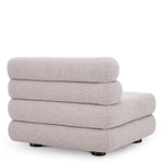 Outdoor Modular Sofa Malaga - Right by Eichholtz in a styled setting — Mauritius Light Grey (Image 12)