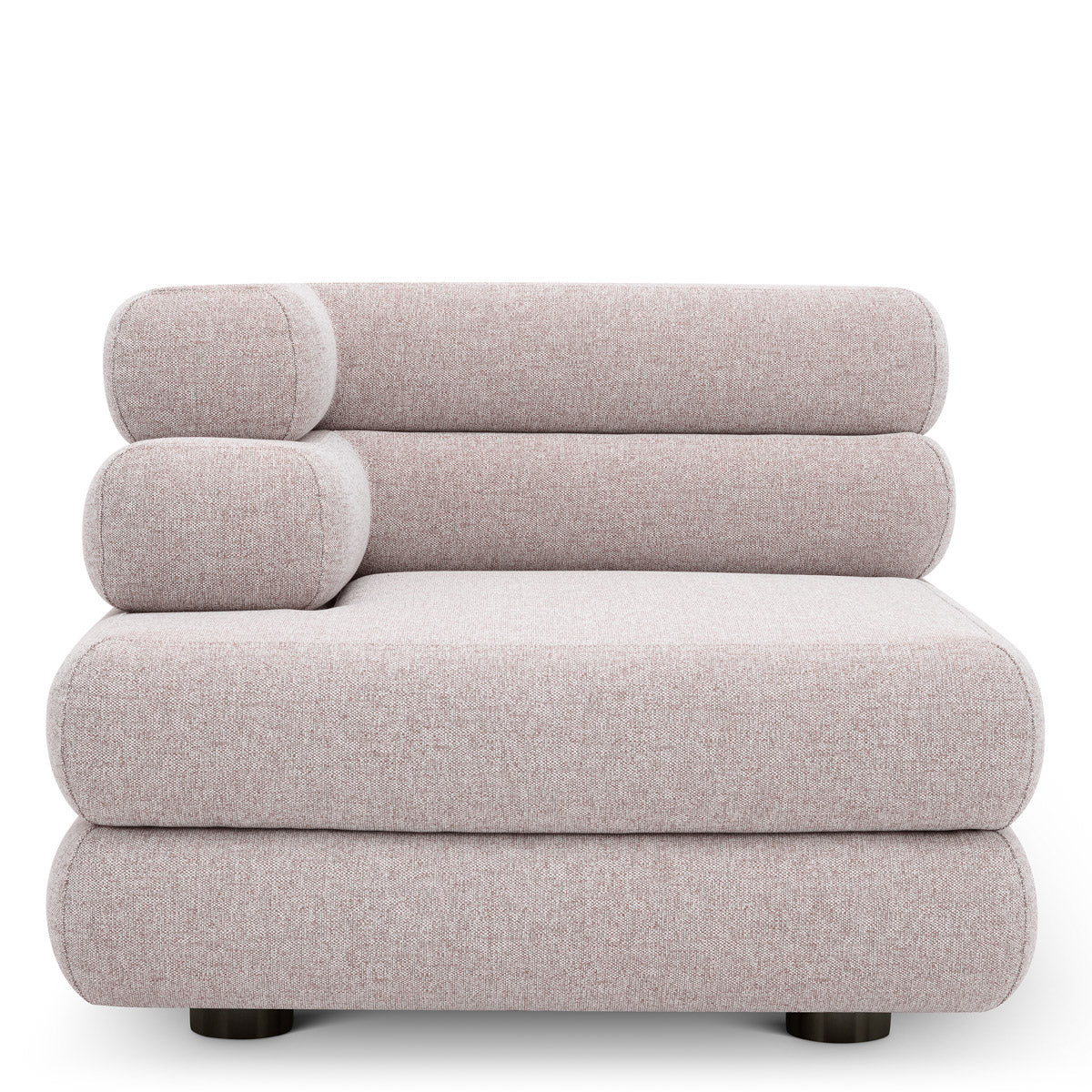 Eichholtz Outdoor Modular Sofa Malaga - Left — Mauritius Light Grey hero image (Image 9)