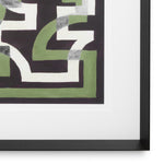 Print Window Trellis by Michael Willett set of 2 Black wooden frame | clear glass Accessories 120719 7