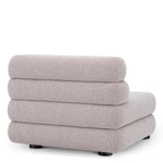 Angled view of Outdoor Modular Sofa Malaga - Middle showing proportions and detailing (Image 11)