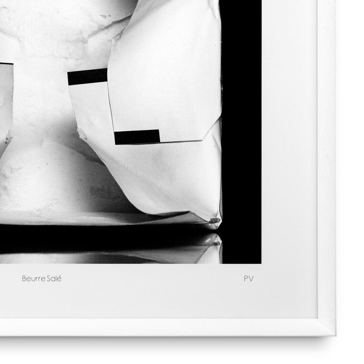 Print Philippe Vogelenzang - Beurre Sale White wooden frame | clear glass Accessories 120755 3