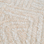 Close-up of Cushion Camari S highlighting Viscose, Linen, Polyester, Acrylic and Camari Cream (Image 2)